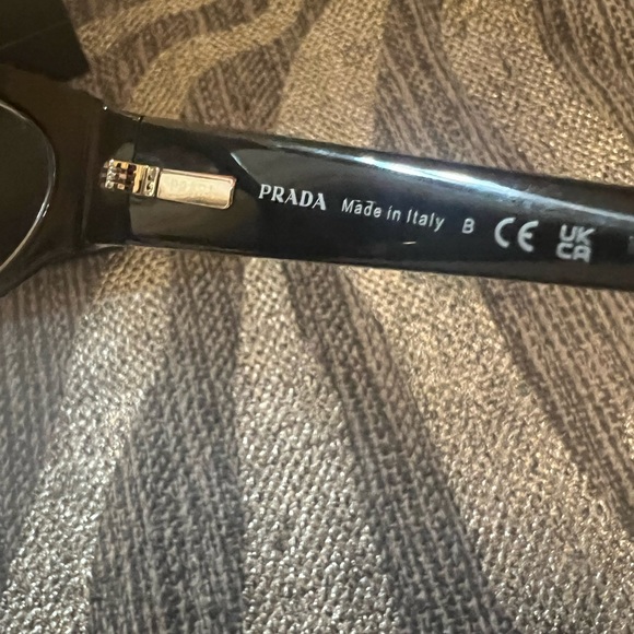 NIB authentic Prada glasses demo lens black frame - Picture 12 of 16